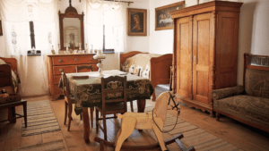 intérieur d'une maison ancienne
