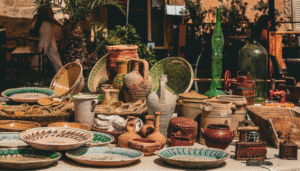 brocante objets anciens