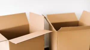 deux cartons de déménagement